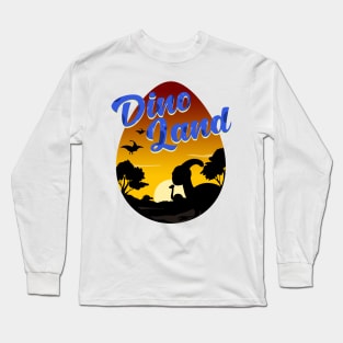 Dino Land Long Sleeve T-Shirt